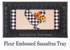 Buffalo Check Chicken Sassafras Mat - 10 x 22 Insert Doormat