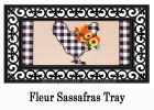 Buffalo Check Chicken Sassafras Mat - 10 x 22 Insert Doormat