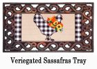 Buffalo Check Chicken Sassafras Mat - 10 x 22 Insert Doormat