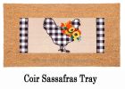 Buffalo Check Chicken Sassafras Mat - 10 x 22 Insert Doormat