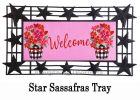 Buffalo Check Flower Pot Sassafras Mat - 10 x 22 Insert Doormat