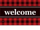Indoor & Outdoor Buffalo Check MatMate Doormat - 18x30