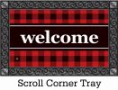 Indoor & Outdoor Buffalo Check MatMate Doormat - 18x30