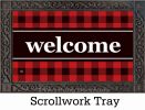 Indoor & Outdoor Buffalo Check MatMate Doormat - 18x30