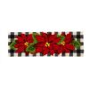 Buffalo Plaid Poinsettias Kensington Switch Insert Mat - 9 x 28
