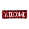 Buffalo Plaid Welcome Kensington Switch Insert Mat - 9x28