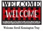 Buffalo Plaid Welcome Kensington Switch Insert Mat - 9x28