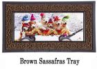 Bundled Up Puppies Sassafras Mat - 10 x 22 Insert Doormat