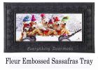 Bundled Up Puppies Sassafras Mat - 10 x 22 Insert Doormat