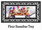 Bundled Up Puppies Sassafras Mat - 10 x 22 Insert Doormat