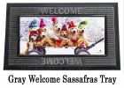 Bundled Up Puppies Sassafras Mat - 10 x 22 Insert Doormat