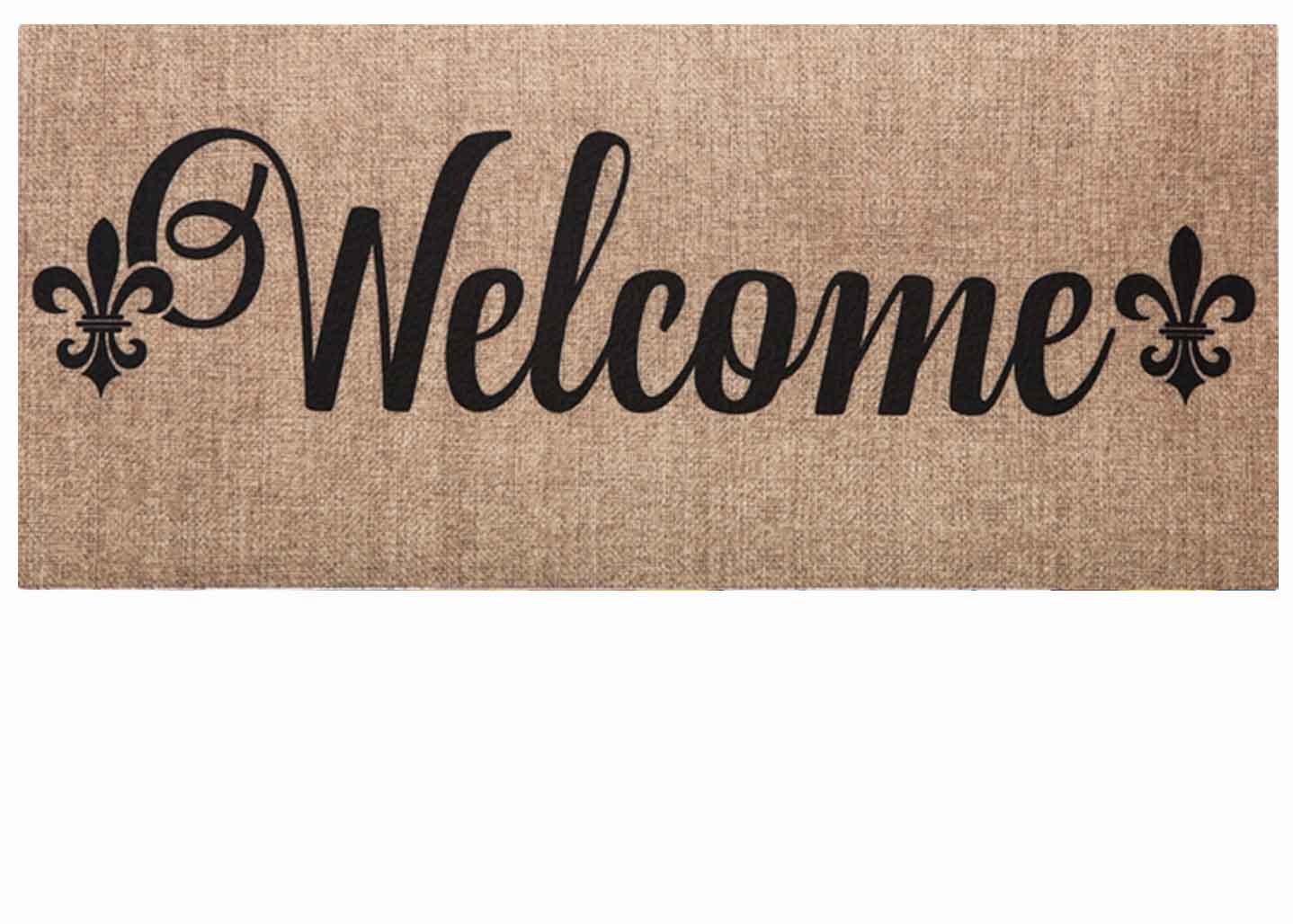 Sassafras Burlap Switch Mat 10 x 22 Insert Doormat