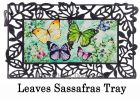 Sassafras Butterfly Friends Mat - 10 x 22 Insert Doormat