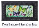 Sassafras Butterfly Friends Mat - 10 x 22 Insert Doormat