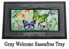 Sassafras Butterfly Friends Mat - 10 x 22 Insert Doormat