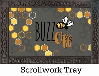 Indoor & Outdoor Buzz Off MatMate Doormat - 18x30