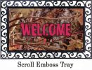 Indoor & Outdoor Camo & Pink Welcome Insert Doormat