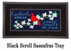 Sassafras Cardinals Appear Mat - 10 x 22 Insert Doormat