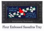 Sassafras Cardinals Appear Mat - 10 x 22 Insert Doormat