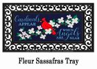 Sassafras Cardinals Appear Mat - 10 x 22 Insert Doormat