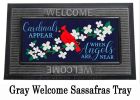 Sassafras Cardinals Appear Mat - 10 x 22 Insert Doormat