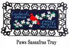 Sassafras Cardinals Appear Mat - 10 x 22 Insert Doormat