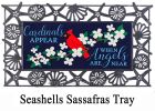 Sassafras Cardinals Appear Mat - 10 x 22 Insert Doormat