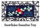 Sassafras Cardinals Appear Mat - 10 x 22 Insert Doormat