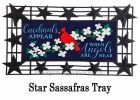 Sassafras Cardinals Appear Mat - 10 x 22 Insert Doormat