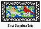 Sassafras Cardinals in Love Switch Mat - 10 x 22 Insert Doormat