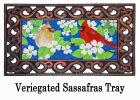 Sassafras Cardinals in Love Switch Mat - 10 x 22 Insert Doormat