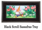 Carrot Hat Gnome Sassafras Mat - 10 x 22 Insert Doormat