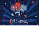 Celebrate Fireworks Indoor & Outdoor Doormat - 18 x 30