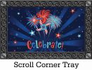 Celebrate Fireworks Indoor & Outdoor Doormat - 18 x 30
