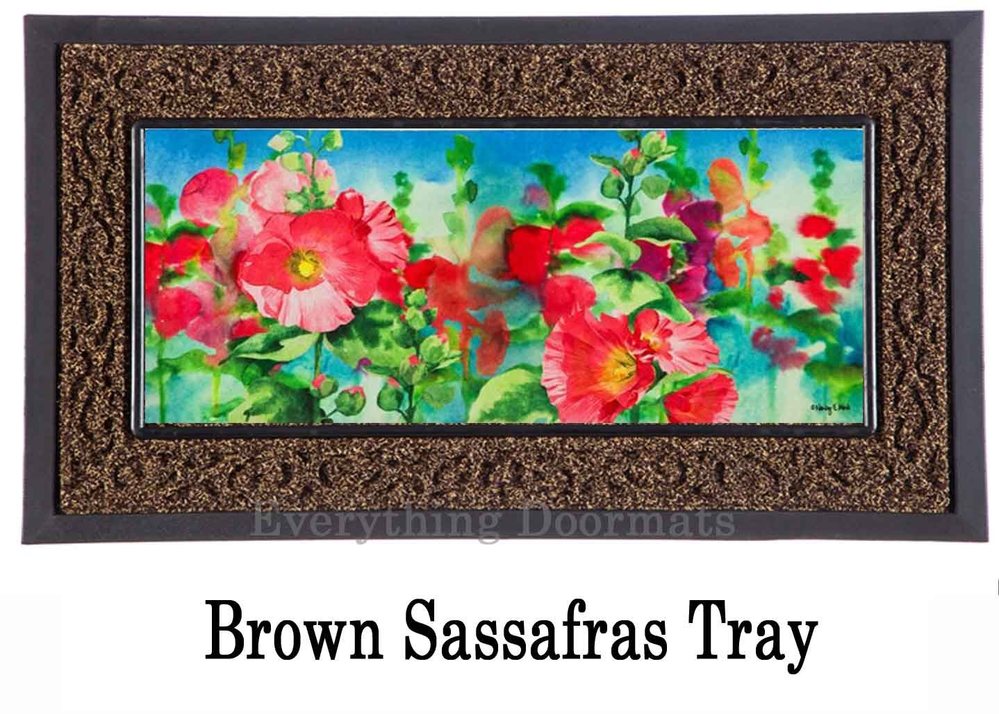 Sassafras Cheerful Gathering Switch Mat 10 x 22 Insert Doormat