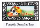 Sassafras Chickadee Floral Birdhouse Mat - 10 x 22 Insert Doormat