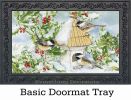 Indoor & Outdoor Chickadee Welcome MatMate Insert Doormat