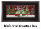 Christmas Camper Sassafras Mat - 10 x 22 Insert Doormat