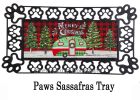 Christmas Camper Sassafras Mat - 10 x 22 Insert Doormat