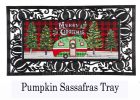 Christmas Camper Sassafras Mat - 10 x 22 Insert Doormat