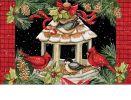 Indoor & Outdoor Christmas Dinner MatMate Doormat-18x30