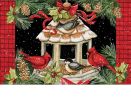 Indoor & Outdoor Christmas Dinner MatMate Doormat-18x30