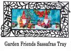 Sassafras Christmas Gnomes Mat - 10 x 22 Insert Doormat