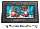 Sassafras Christmas Gnomes Mat - 10 x 22 Insert Doormat