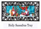 Sassafras Christmas Gnomes Mat - 10 x 22 Insert Doormat