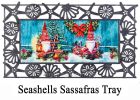 Sassafras Christmas Gnomes Mat - 10 x 22 Insert Doormat