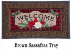 Christmas Joy Sassafras Mat - 10 x 22 Insert Doormat