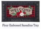 Christmas Joy Sassafras Mat - 10 x 22 Insert Doormat