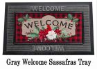 Christmas Joy Sassafras Mat - 10 x 22 Insert Doormat