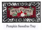 Christmas Joy Sassafras Mat - 10 x 22 Insert Doormat